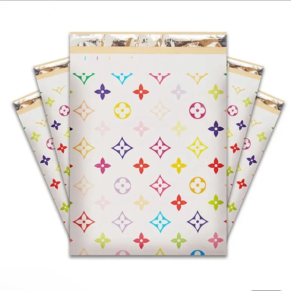 Special Edition Multicolored Polymailer Bags 20 pc, size 11.75”x8”
